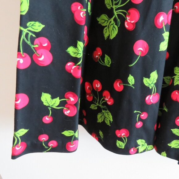 PINUP COUTURE Heidi Black Cherry Swing Dress 50s Rockabilly Retro - Size S NWT - Picture 8 of 15